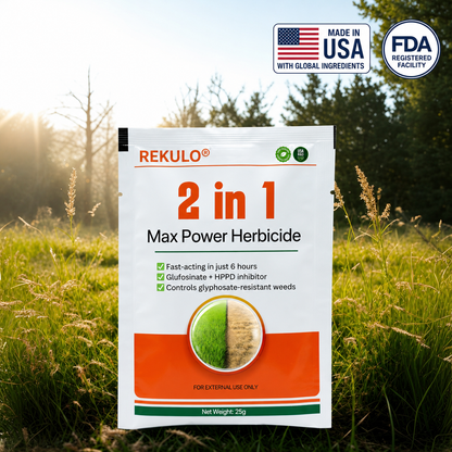 ✨ Eradicate Weeds Safely! | ⏱️ Glyphosate-Free & 6-Hour Results! | REKULO® 2 in 1 Max Power Herbicide