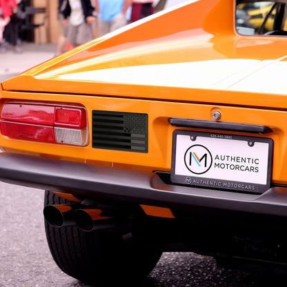 Jazwares® 3D American Flag Emblem Decal - Aluminum Alloy Material (Not Plastic)