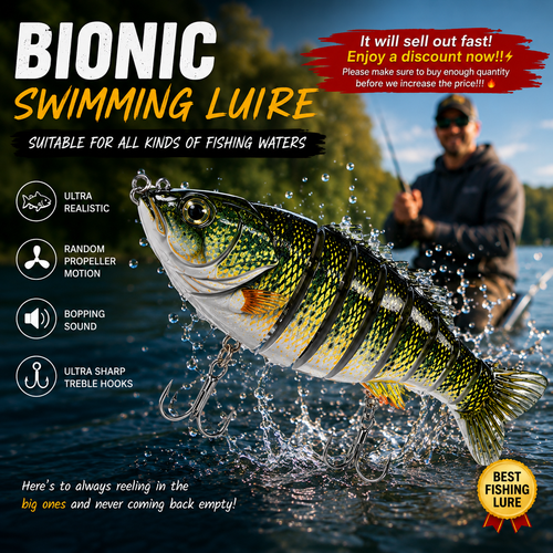 🔥Bionic Lure – Catch Big Fish Fast! 🎣